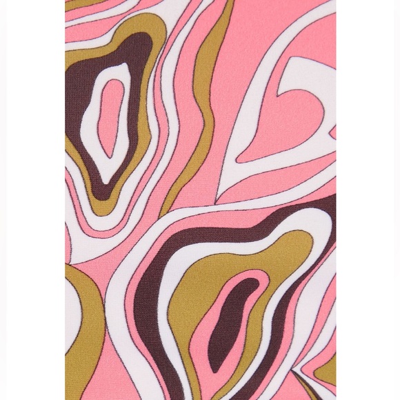 PUCCI Cropped printed stretch-jersey top - Picture 4 of 7